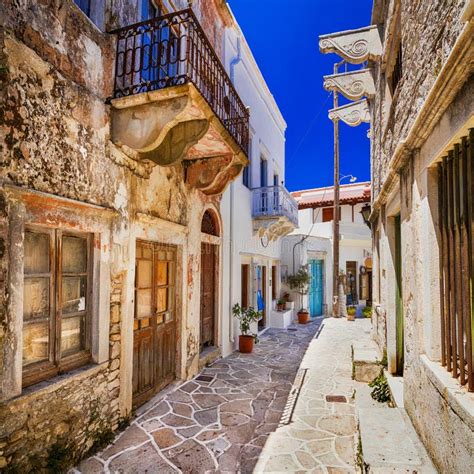 Naxos Village: Where Time Stands Still in a Magical Setting